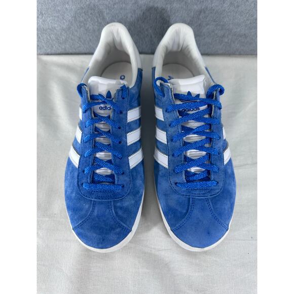 Adidas Gazelle 85 Men’s sz 9.5 Blue Bird Cloud White Mens Athletic Sneaker 2022 - Picture 3 of 13